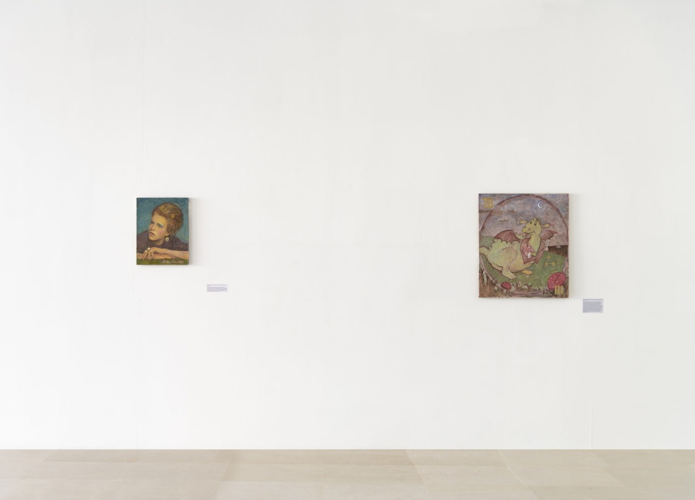 Installation view, Michael Fullerton, Victoria's Secret Diary, Greene Naftali, New York, 2021