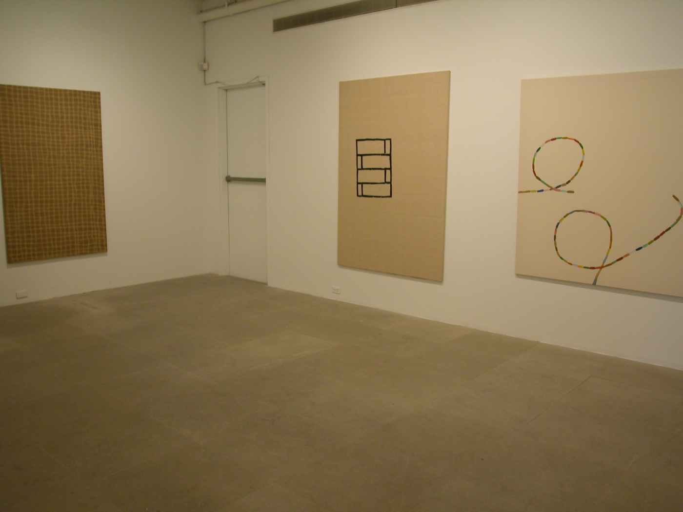 Installation view, Greene Naftali, New York, 2003