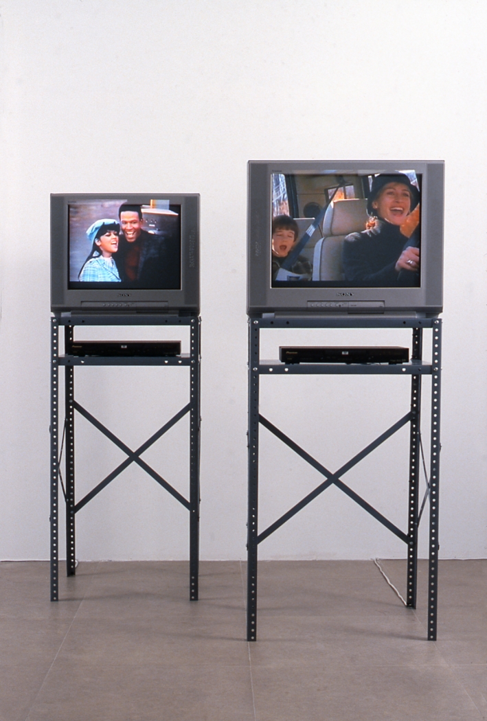 The Soul of Tammi Terrell, 2001, 2 DVDs 5:30 min each, 2 metal stands, 24" monitor, 20" monitor, 2 DVD players