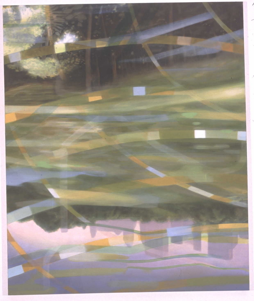 August Evening Walkout III, 2003, Oil on canvas, 72 x 60 inches