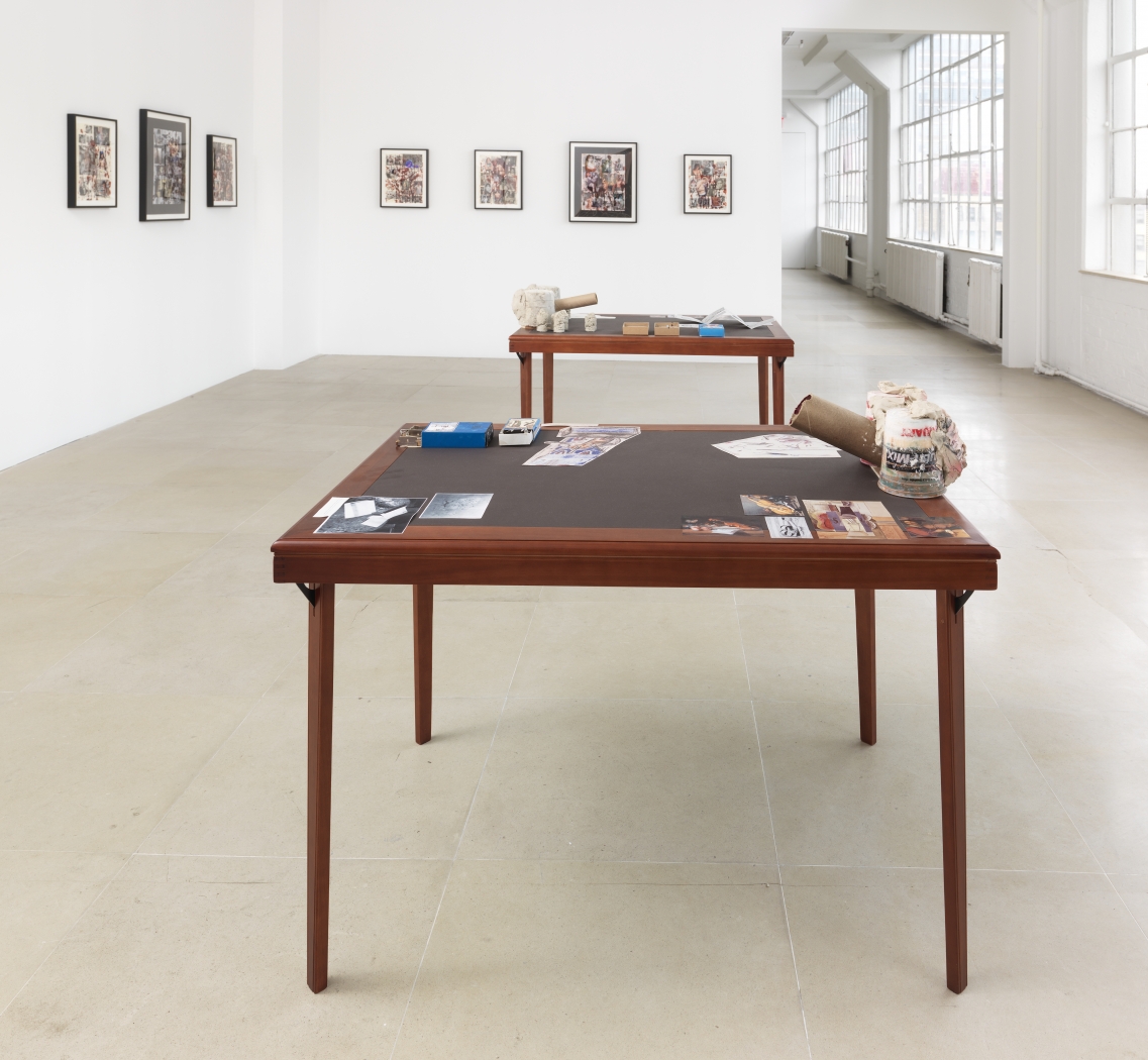 Richard Hawkins, Installation view, Bait Paintings, Greene Naftali, New York, 2019