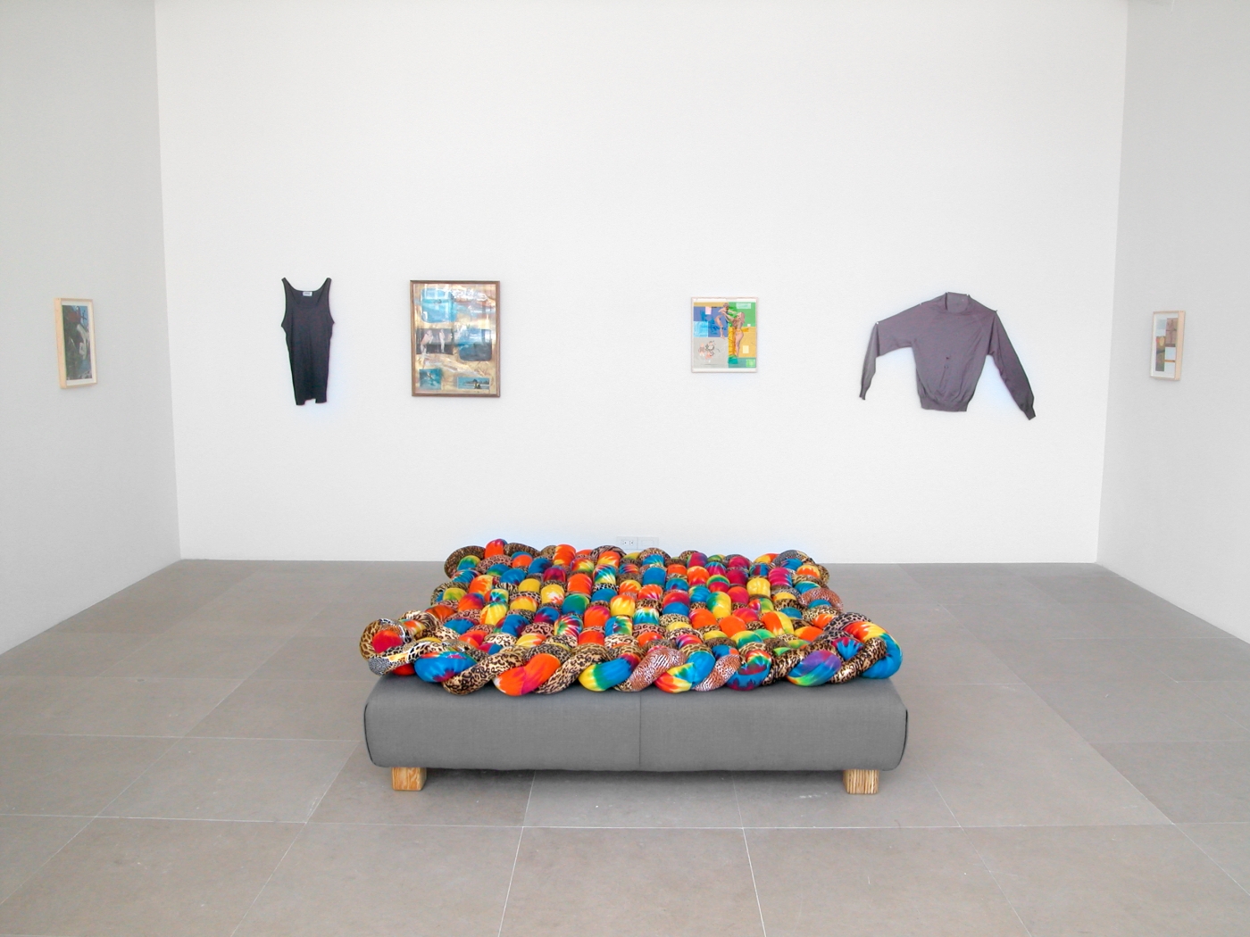 Jim Drain, Installation view, I Would Gnaw on My Hand, Greene Naftali, New York, 2007