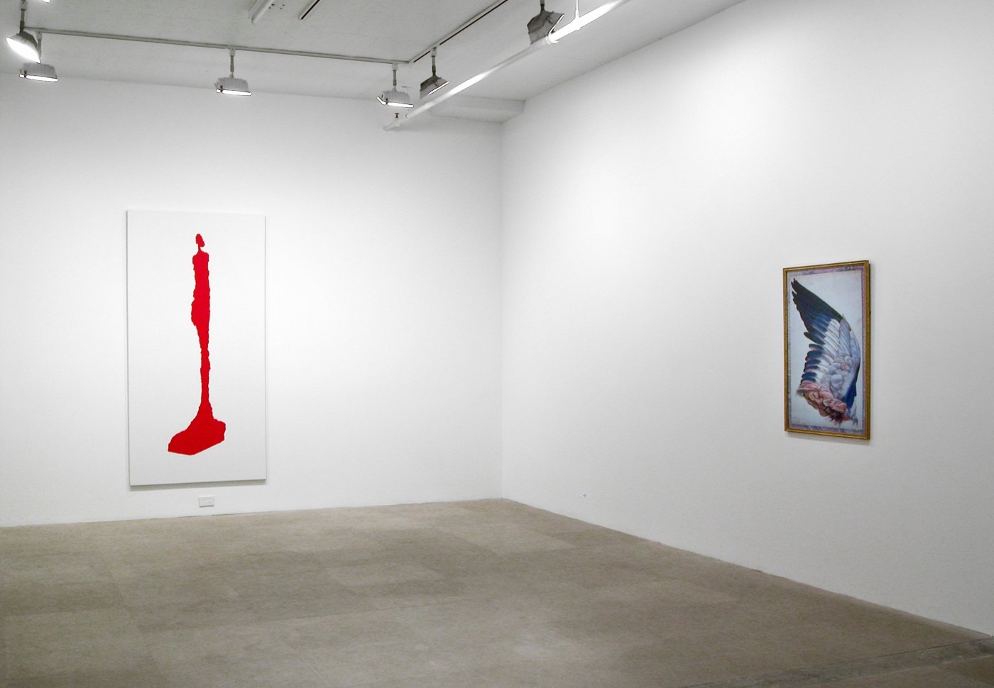 Installation view, Greene Naftali, New York, 2008