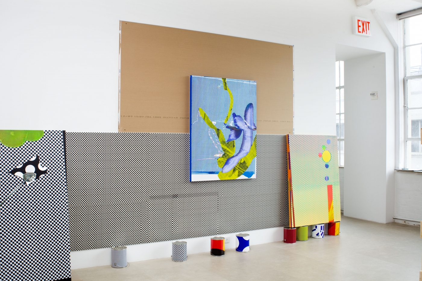Installation view, Greene Naftali, New York, 2009