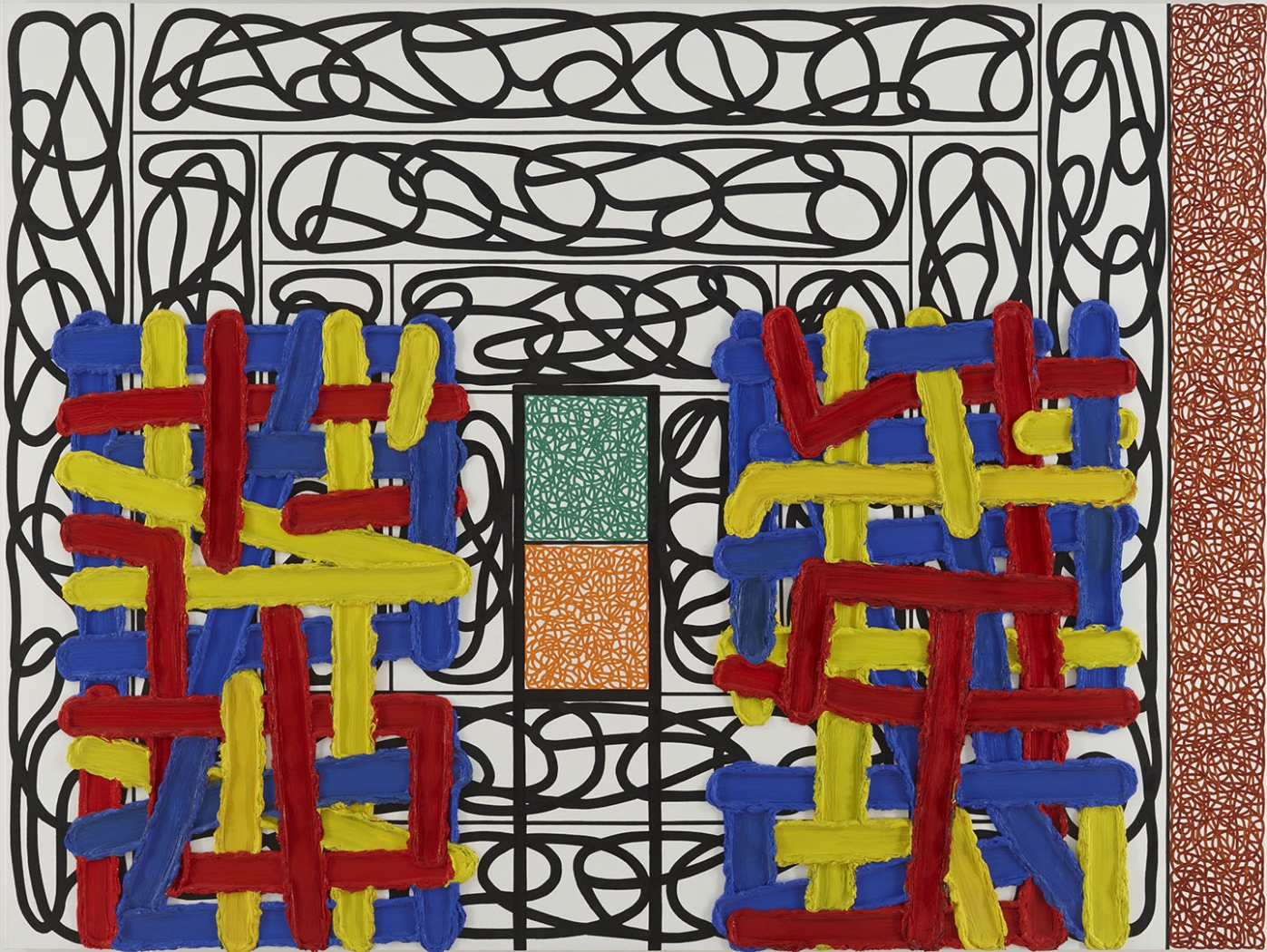 Jonathan Lasker, The Inability to Sublimate, 2009