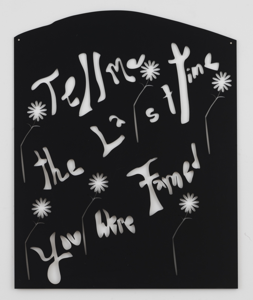 Raque Ford, Tell me last time you were tamed, 2019