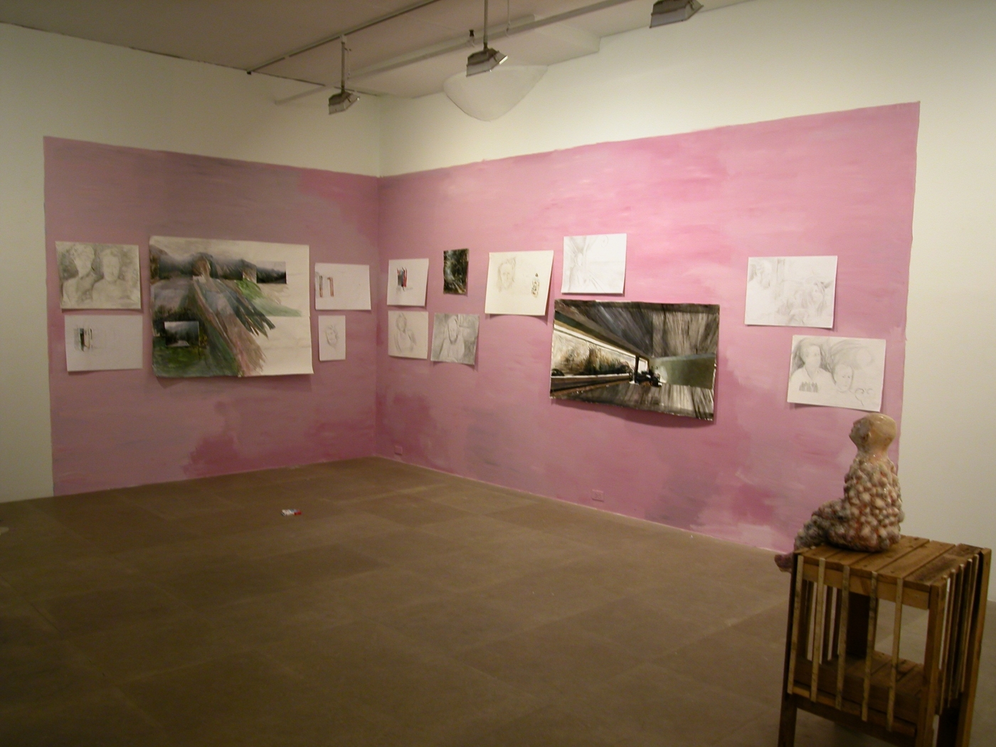 Installation view, Falling Angels, Greene Naftali, New York, 2003