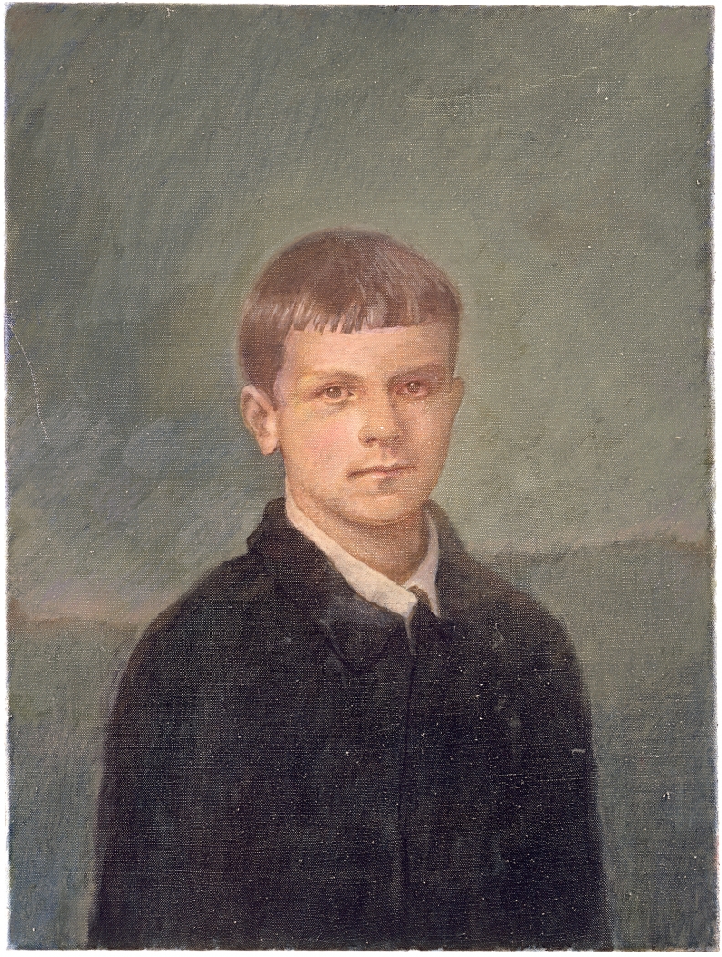 Carl Jung, 2006, Oil on linen, 24 x 18 inches