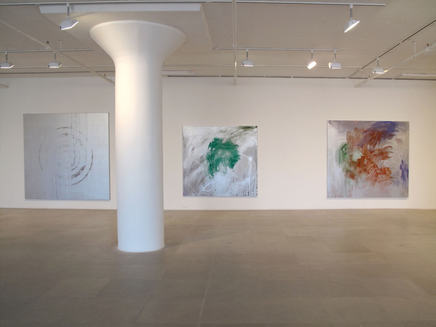 Jacqueline Humphries, Installation view, Greene Naftali, New York, 2009