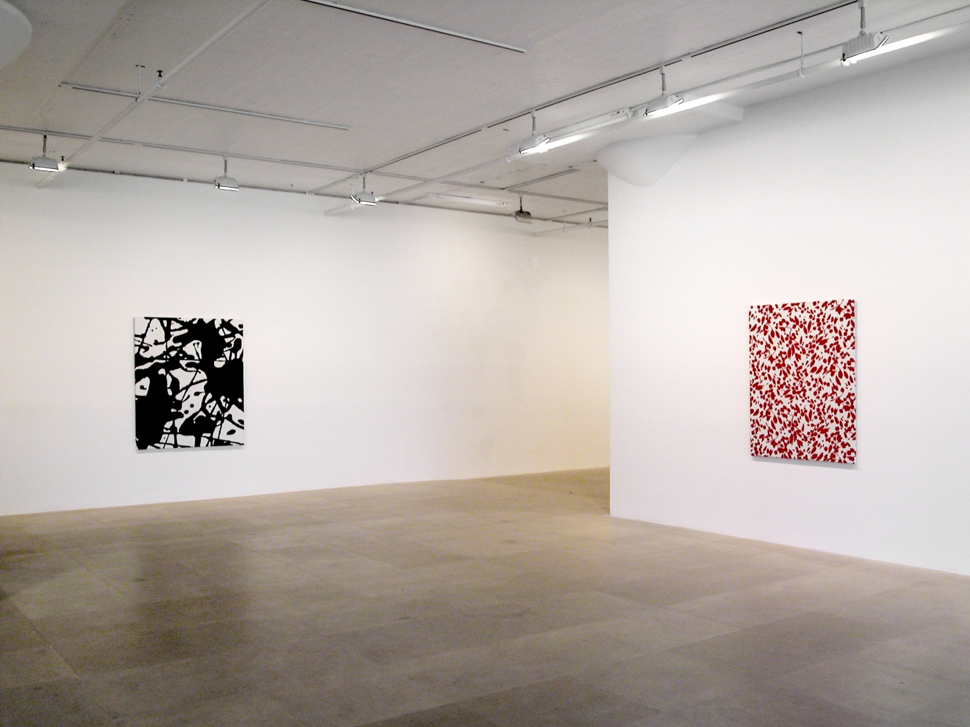Installation view, Greene Naftali, New York, 2008