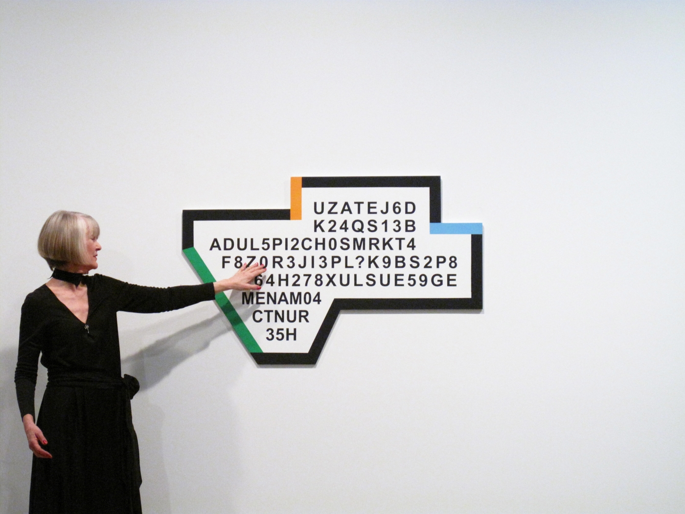 Performance view, Going to the Market, Greene Naftali, New York, 2009