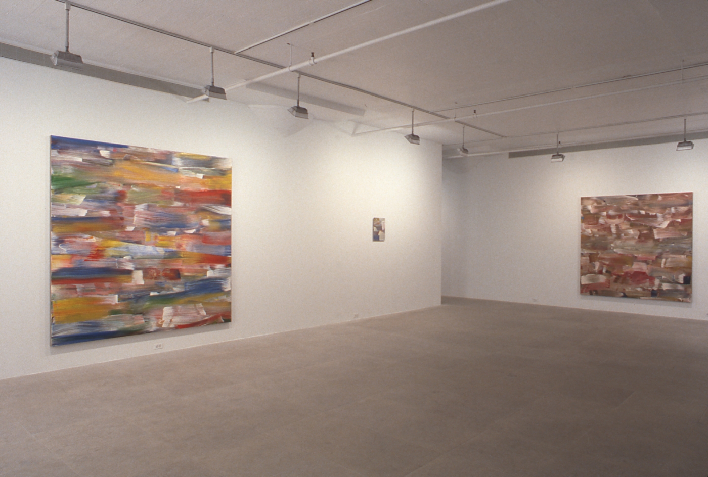 Installation view, Greene Naftali, New York, 1997