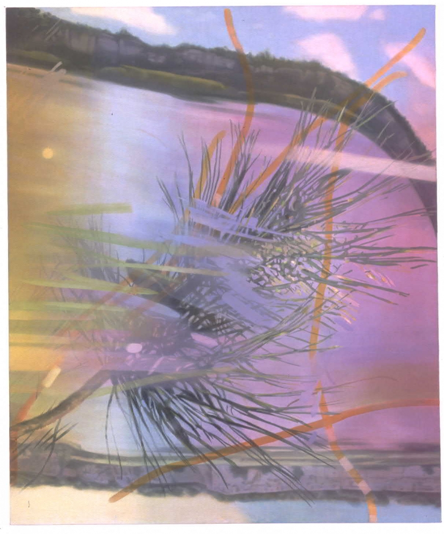 August Evening Walkout I, 2003, Oil on canvas, 72 x 60 inches