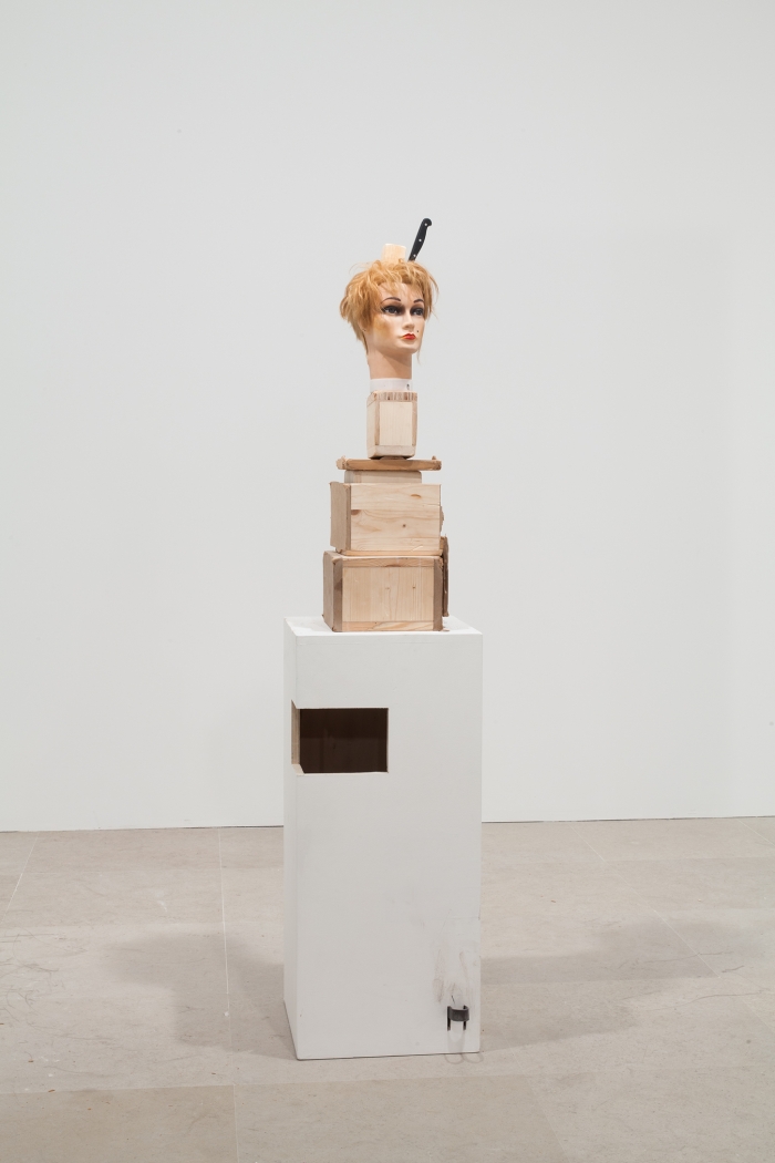 Gelitin, Latte Macchiato, 2012, Mixed media, 77 1/4 x 16 x 18 1/2 inches