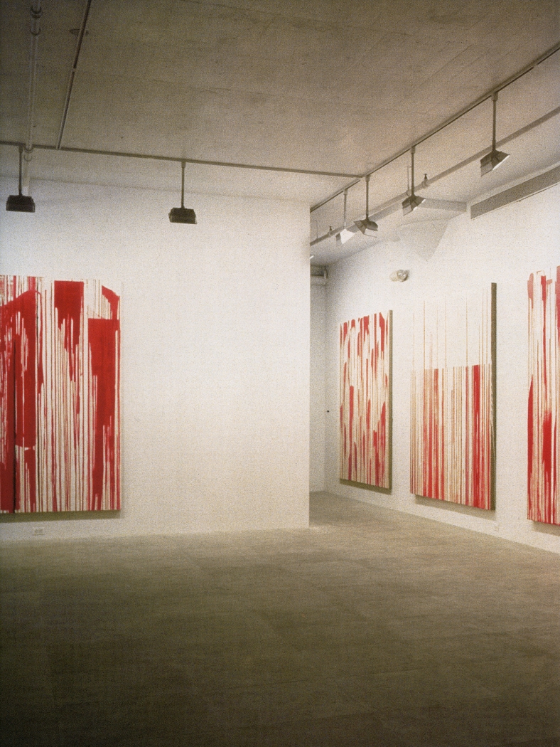 Installation view, Greene Naftali, New York, 1996