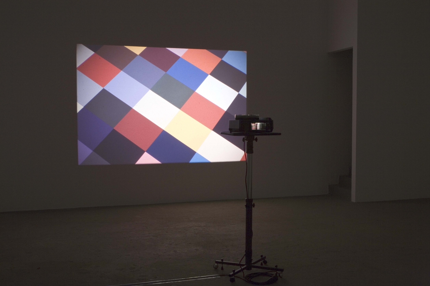 Installation View, Hilary Lloyd, Kunstverein Münich, Munich, 2006
