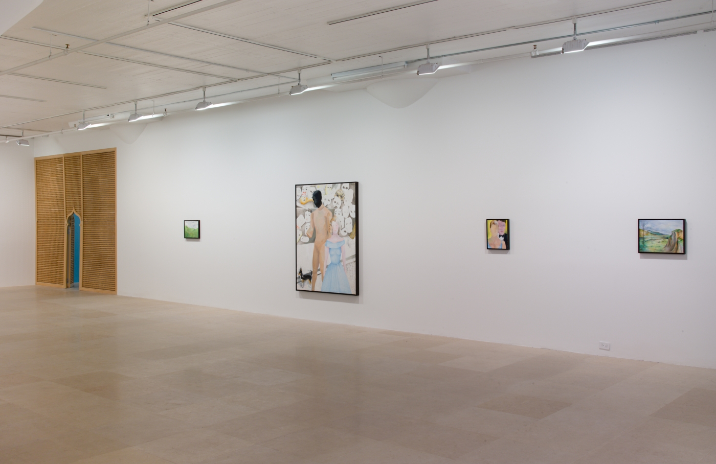 Katharina Wulff, Installation view, Wanwizzi, Greene Naftali, New York, 2010