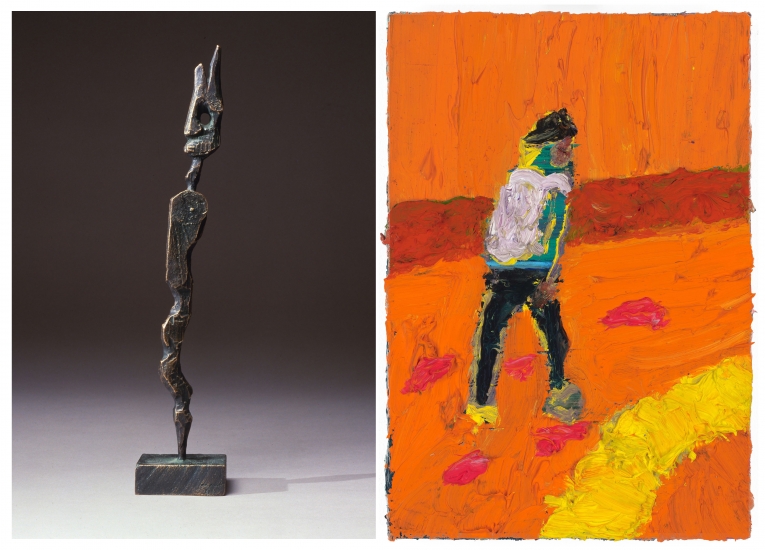 A.R. PENCK BRONZES & FLORIAN KREWER PAINTINGS