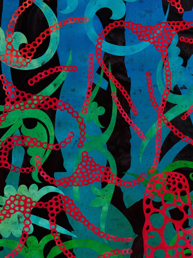 Philip Taaffe Holothurian Passages, 2019