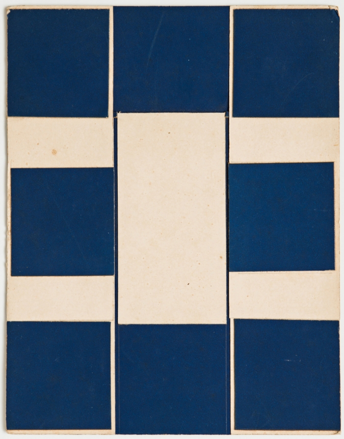 Lygia Clark Estudo para Espaço Modulado (Study for Modulated Space), 1958 