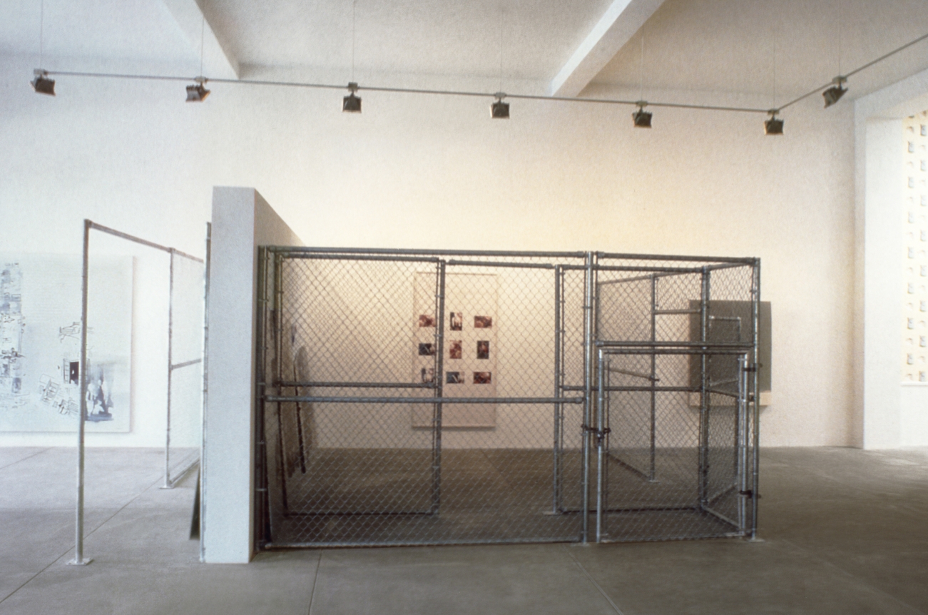 Larry Clark, Robert Gober, Mike Kelley, Jeff Koons, Cady Noland, Richard Prince, Cindy Sherman and Christopher Wool, Installation view