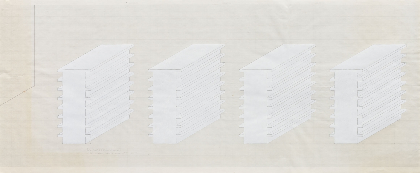 Rachel Whiteread Book Corridors, 1997 