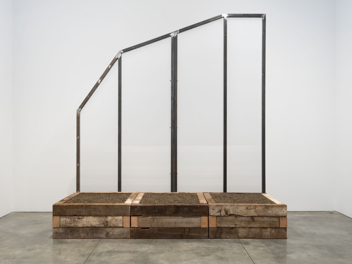 Oscar Tuazon, Winona's Hemp Wall, 2018