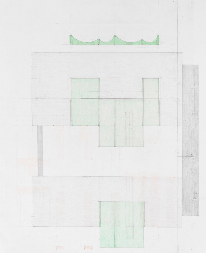 Richard Rezac, Study for Untitled (20-02), 2020