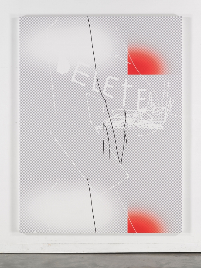Jeff Elrod Delete (Grid), 2015 