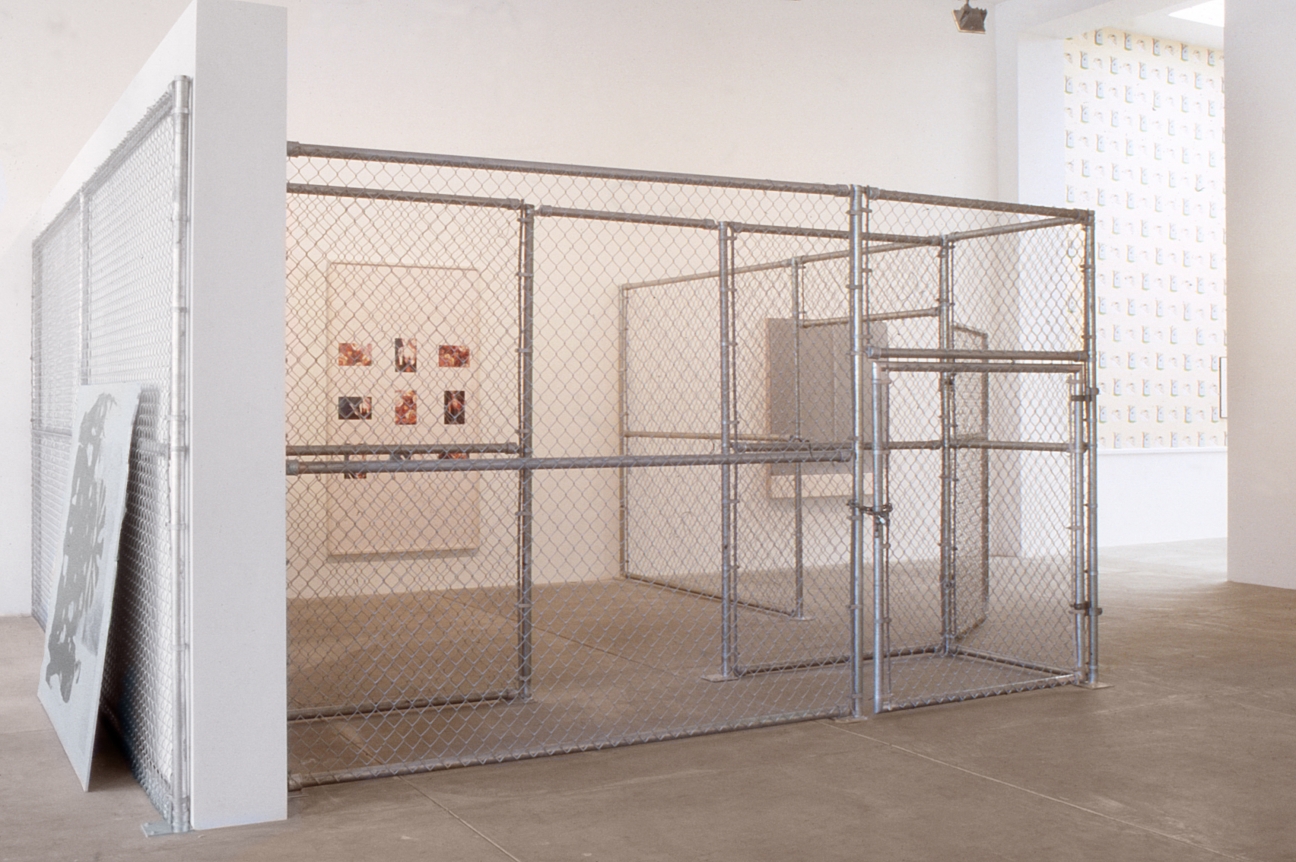 Larry Clark, Robert Gober, Mike Kelley, Jeff Koons, Cady Noland, Richard Prince, Cindy Sherman and Christopher Wool, Installation view