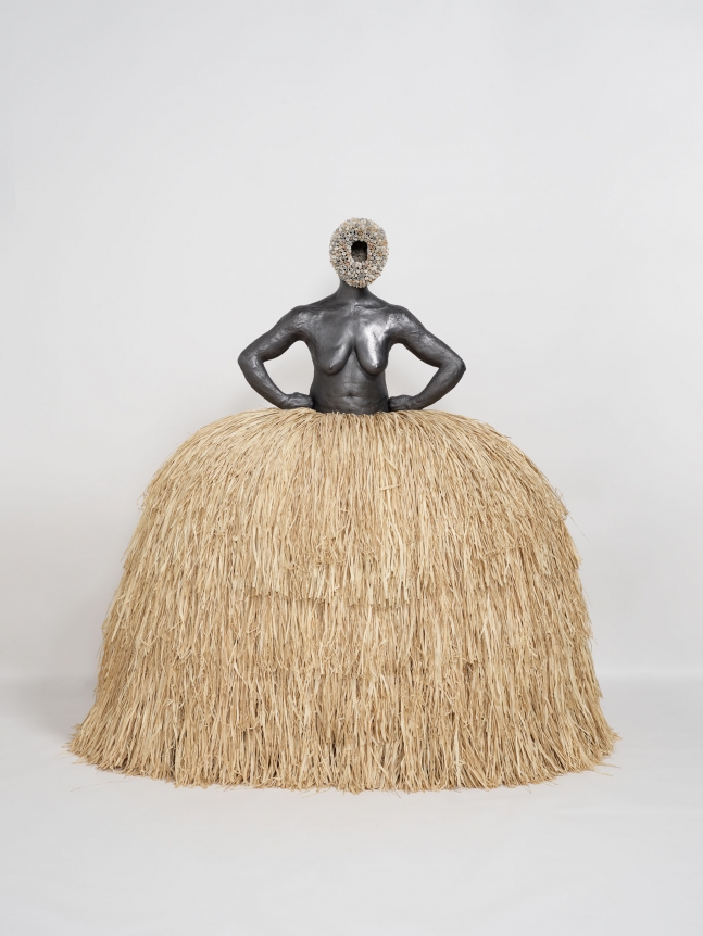 Simone Leigh, No Face (Pannier), 2018