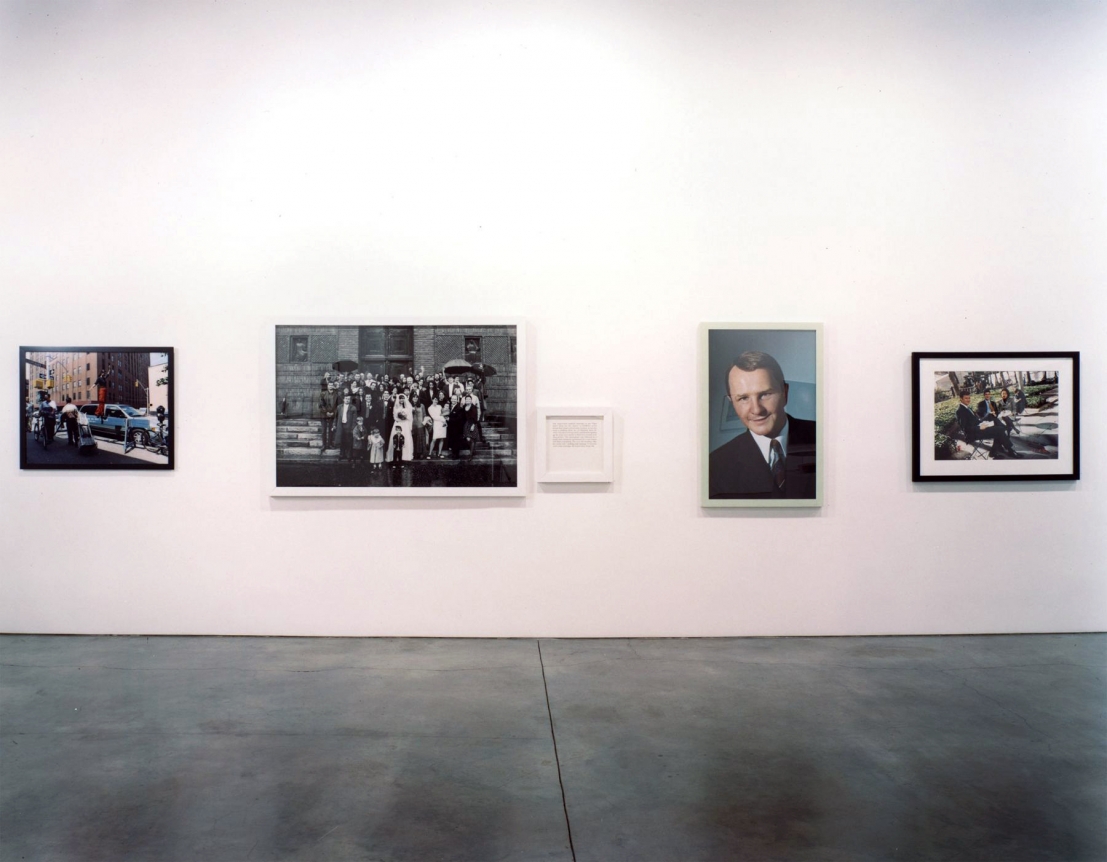 Portraits of Artists, Installation view