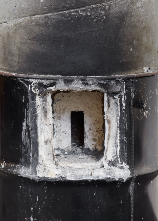 Oscar Tuazon, Rocket Stove (Camp Makwa), 2019