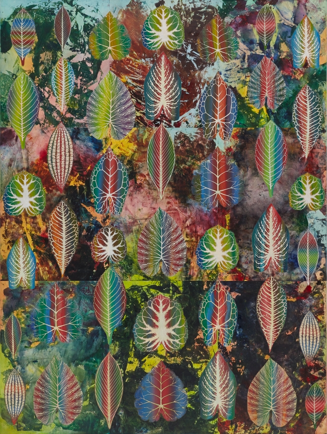 Philip Taaffe Interzonal Leaves, 2018