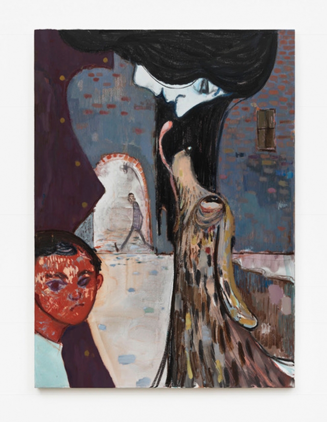 Sanya Kantarovsky, Mind the Gap, 2016