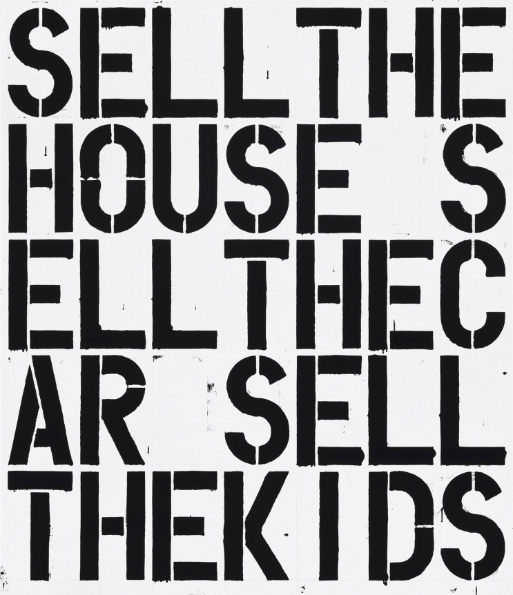 Christopher Wool Apocalypse Now, 1988