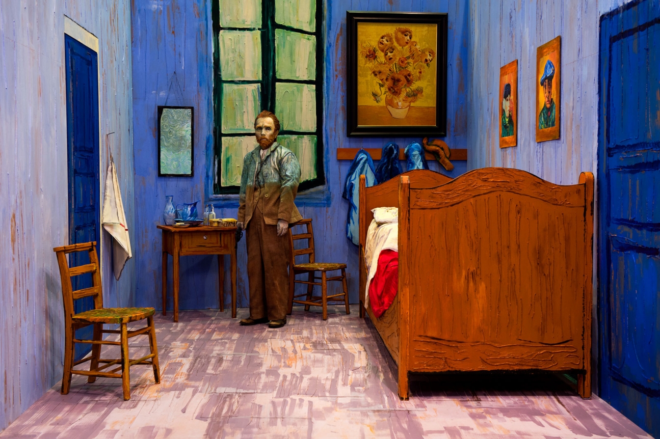 Yasumasa Morimura, Self-Portraits through Art History (Van Gogh's Room), 2016