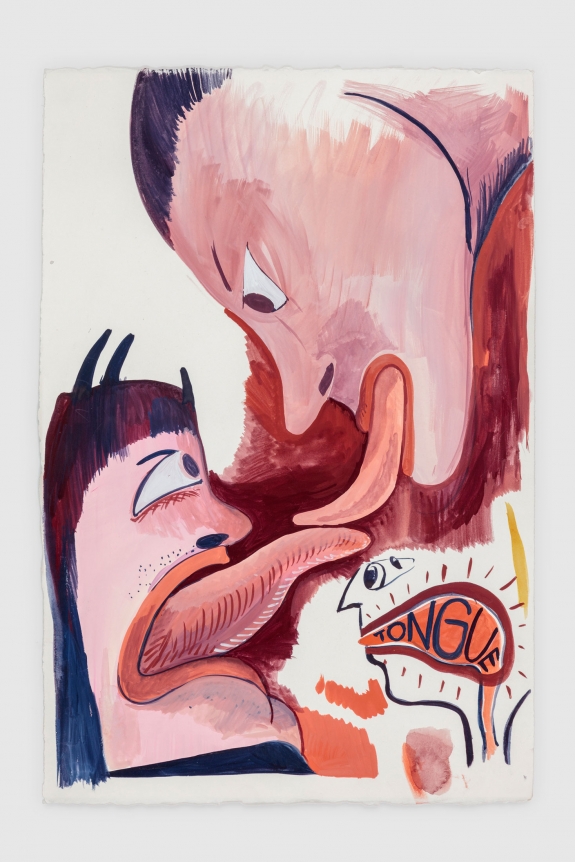 Christina Forrer, Untitled (Tongues), 2018