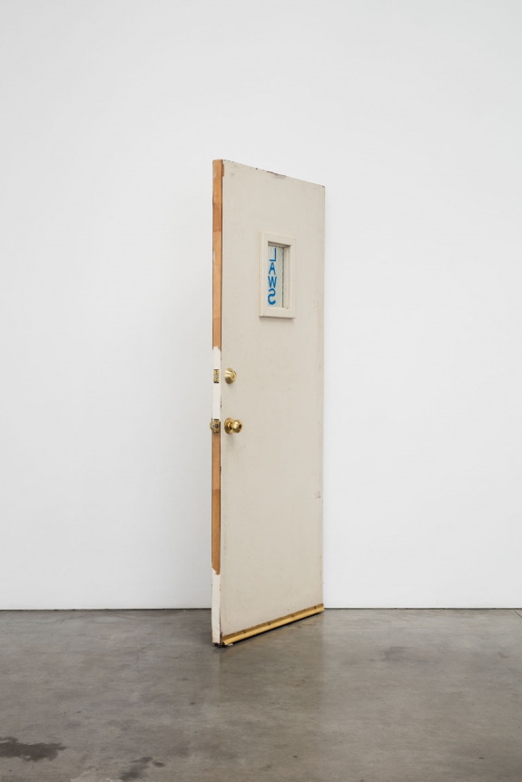 Oscar Tuazon, Wall Door, 2018