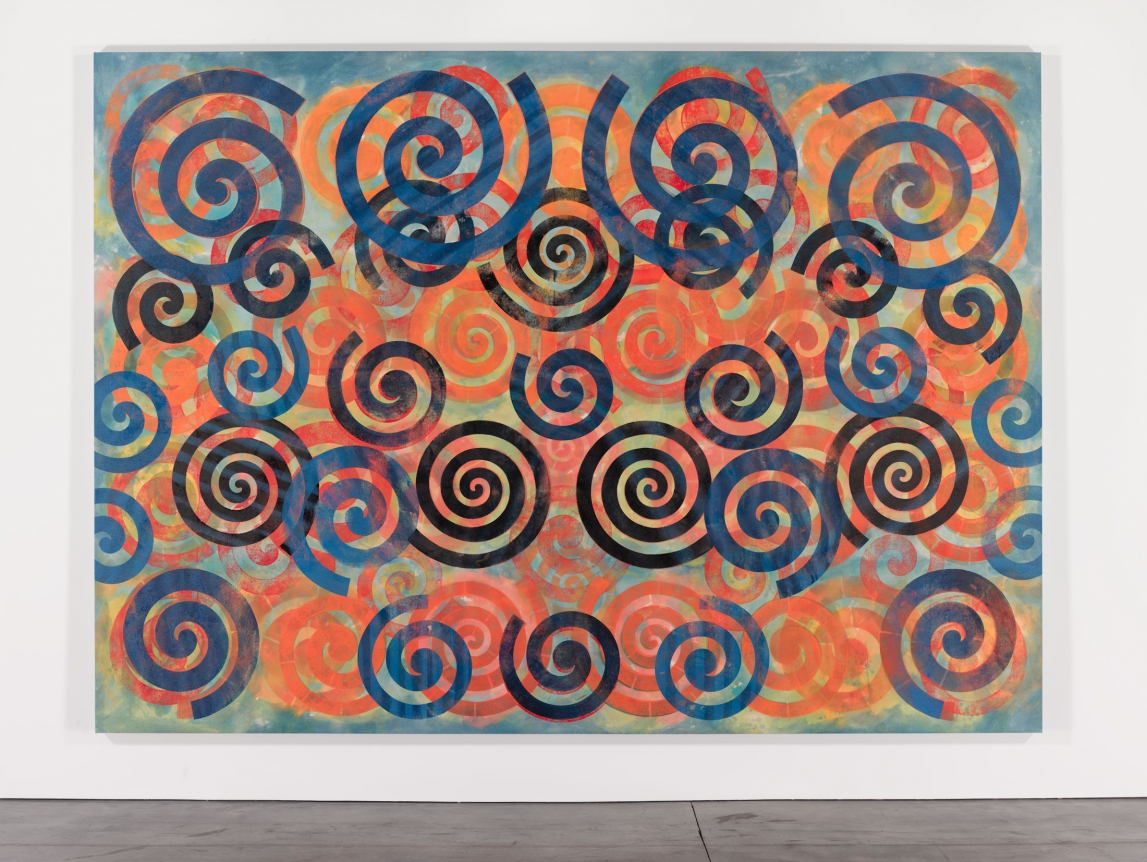 Philip Taaffe Spiral Painting II, 2015 