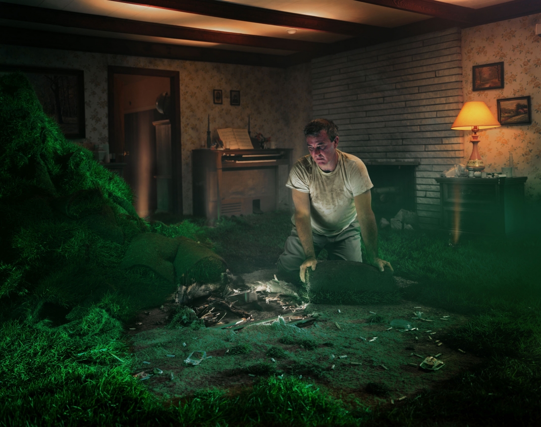 Gregory Crewdson Untitled (sod man), 1999