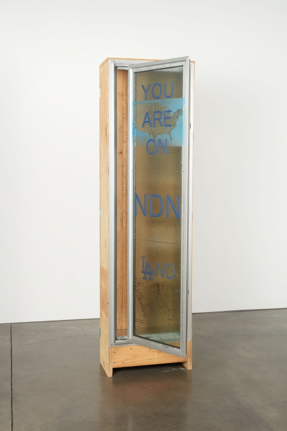 Oscar Tuazon, You Are on NDN Land, 2018
