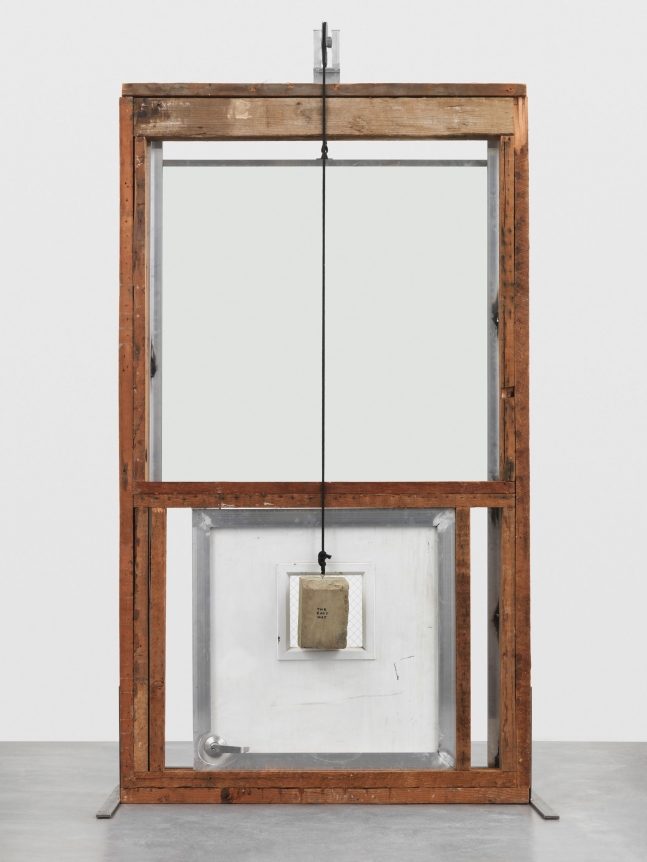 Oscar Tuazon, WALK THROUGH WALLS (The Easy Way is Hard Enough), 2017