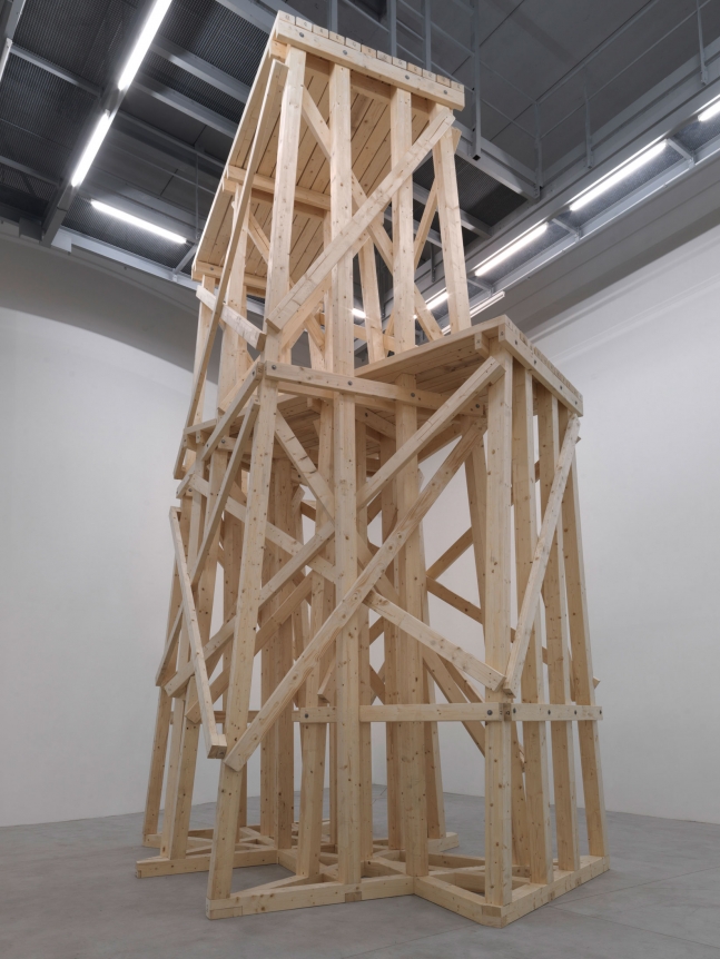 Oscar Tuazon, Installation view