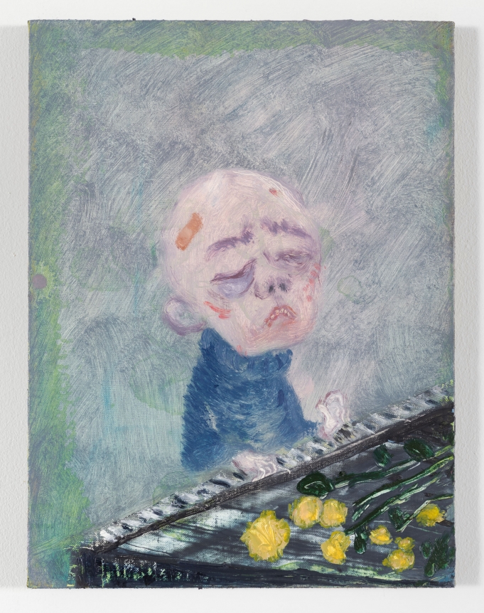Sanya Kantarovsky, 12 inch Pianist, 2019