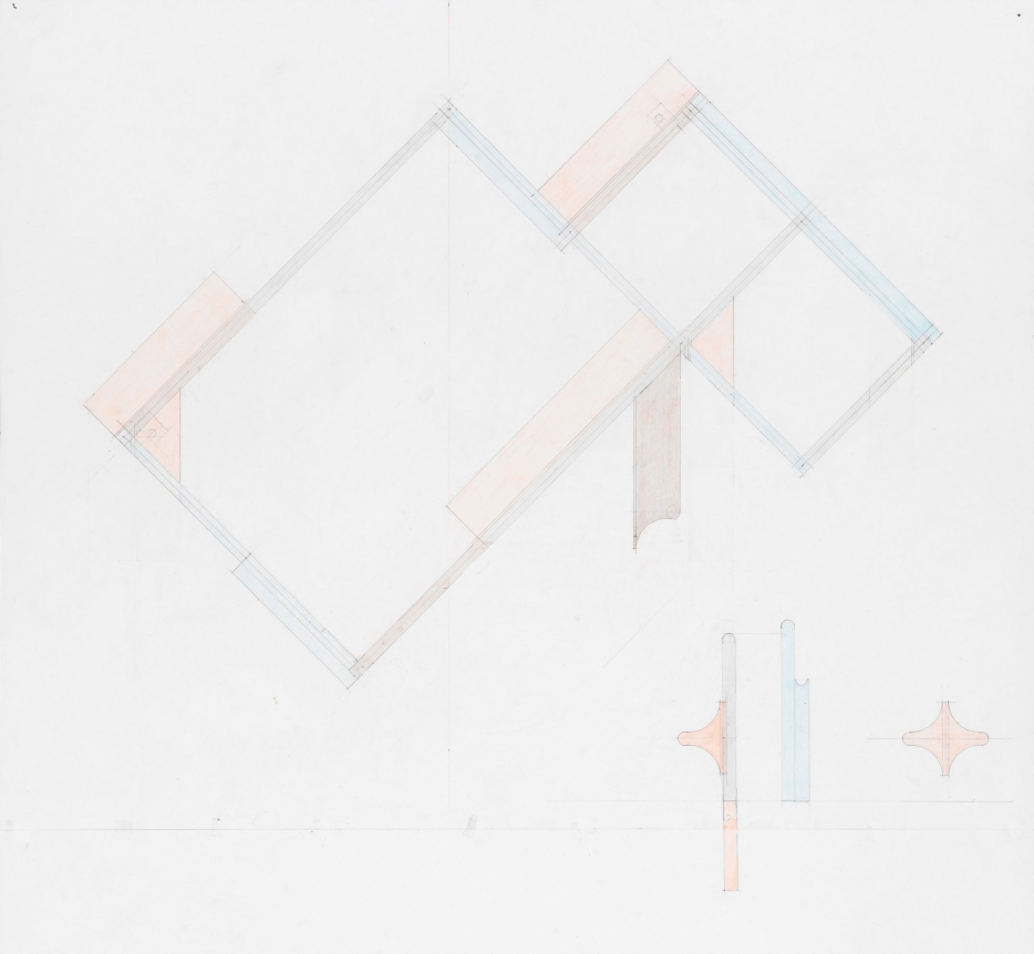 Richard Rezac Study for Untitled (19-02), 2019