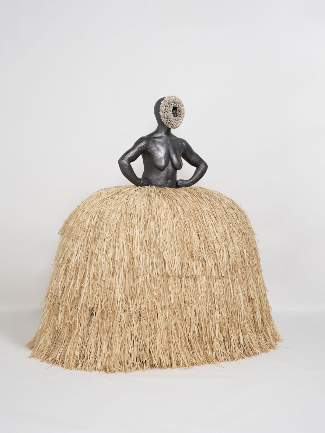 Simone Leigh, No Face (Pannier), 2018