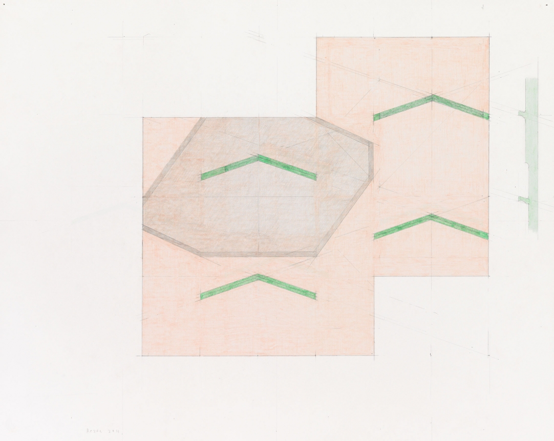 Richard Rezac, Study for Untitled (11-01), 2011