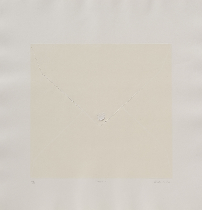 Zarina, Letter, 1976