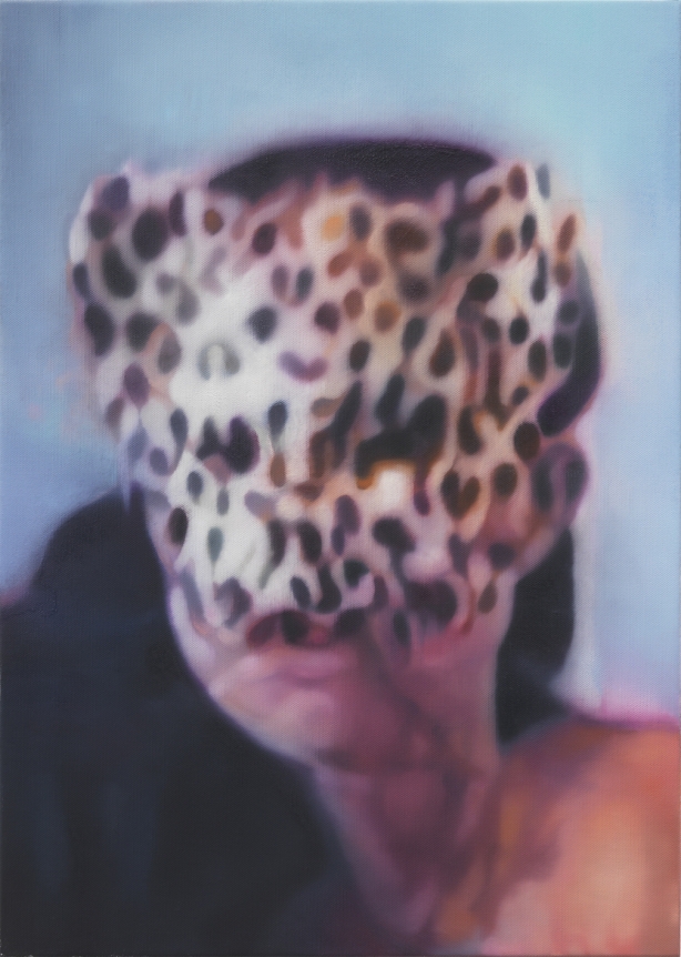 Johannes Kahrs, Girl with mask, 2014 